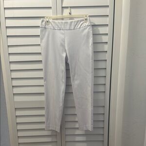 White Cropped Women's Pants